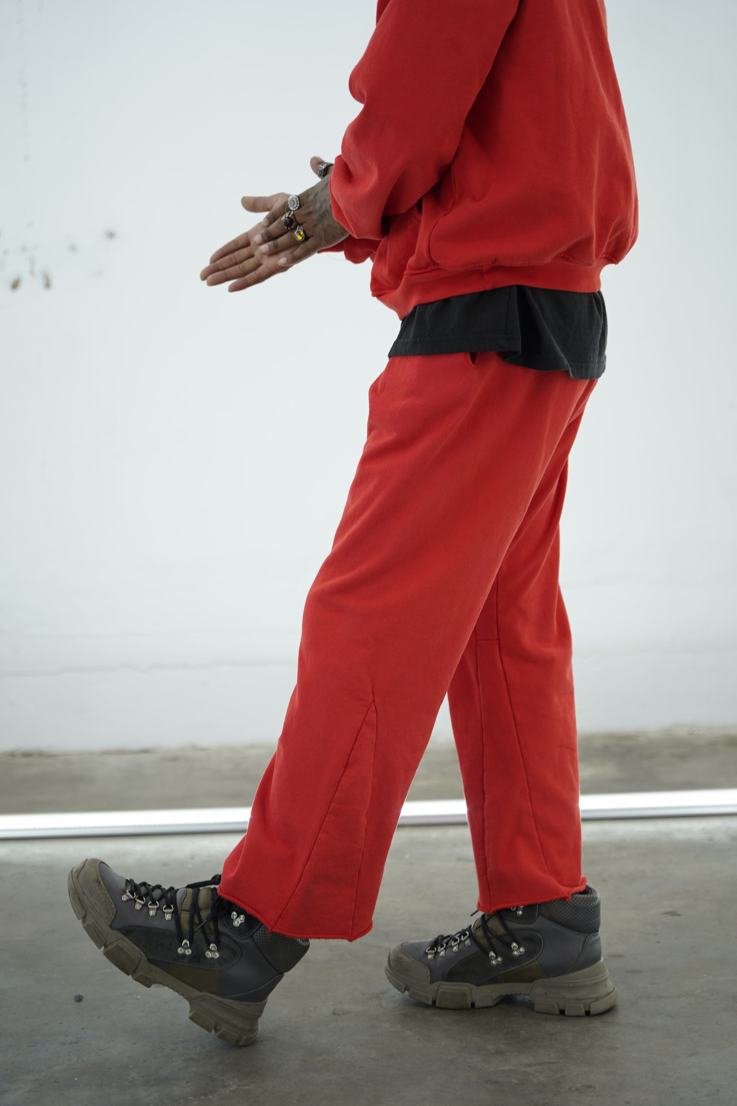 Gallery Flared Sweatpants - Black