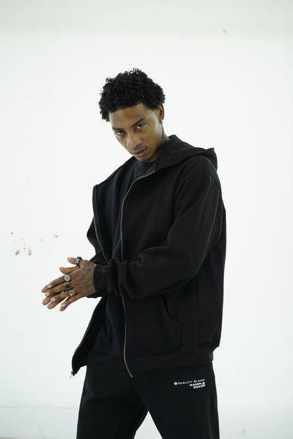 Ultra Zip Up - Black