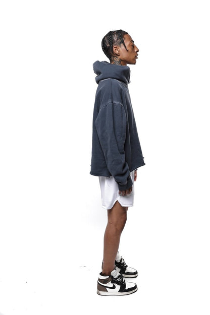 Cropped Hoodie - Vintage Charcoal