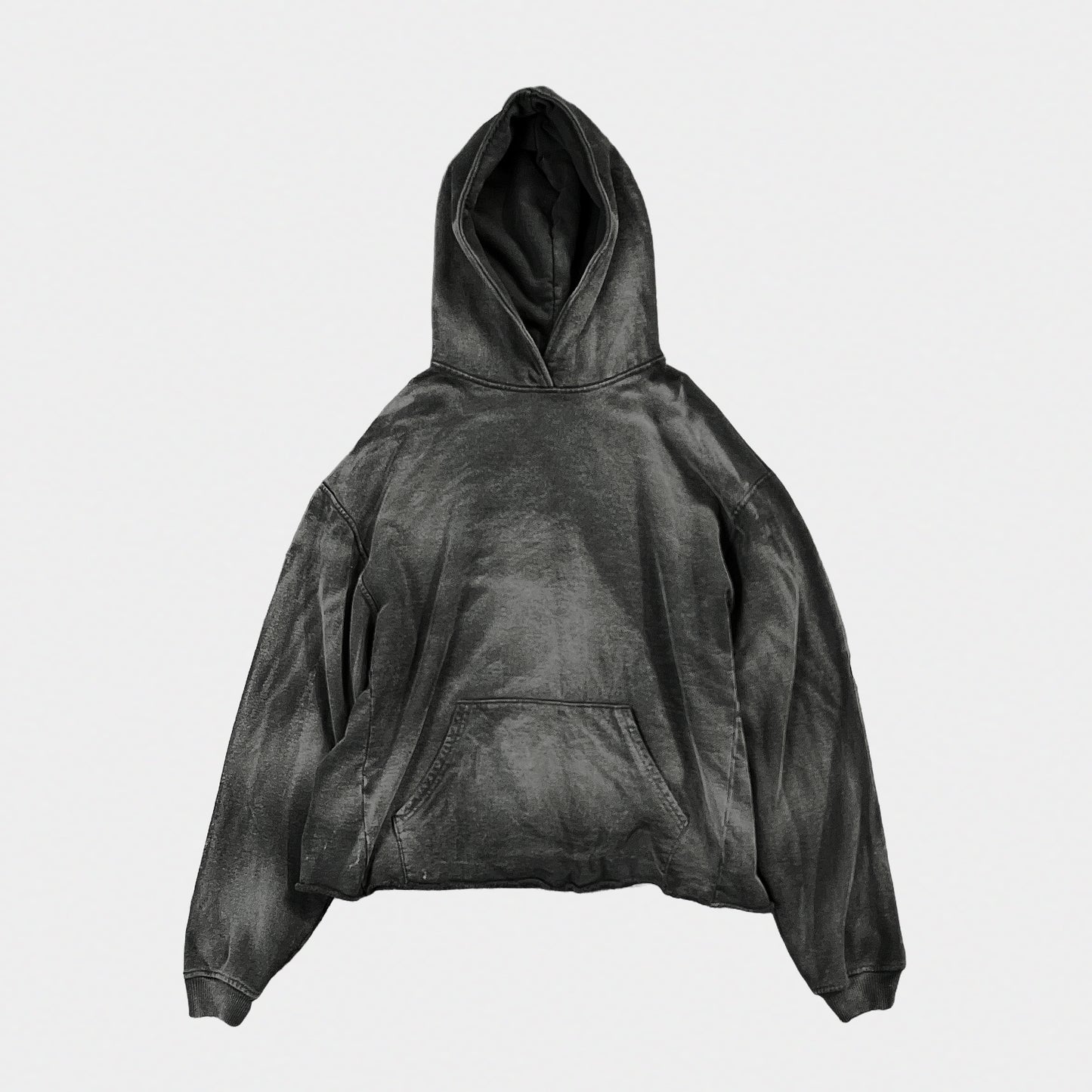 Sun Dye Hoodie - Grey / Black