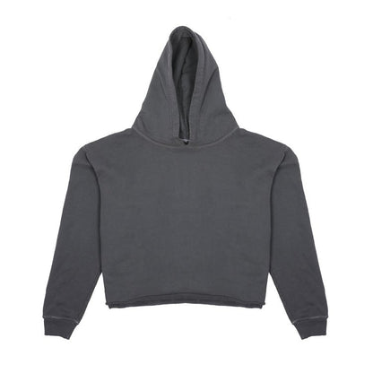 Cropped Hoodie - Vintage Charcoal