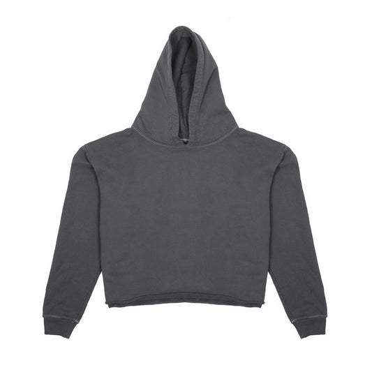 Cropped Hoodie - Vintage Charcoal