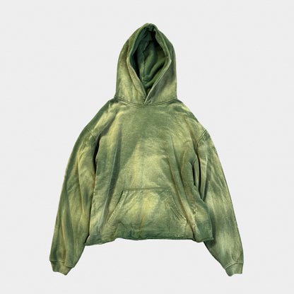 Sun Dye Hoodie - Olive / Green